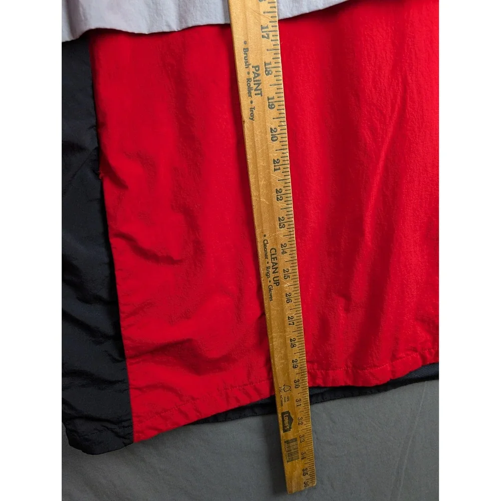 Jordan Mens Jumpman Air Anorak Windbreaker Jacket‎ Red White Black Large